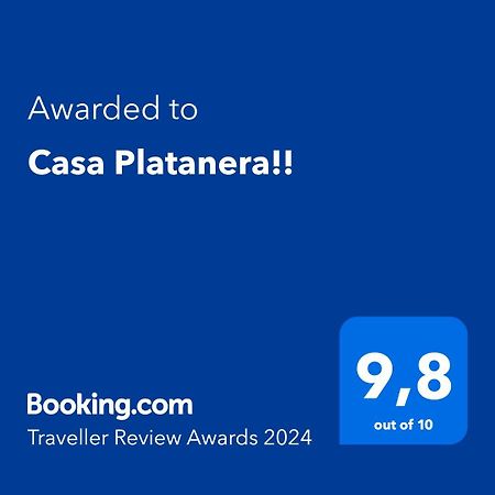 拉哈雷斯Casa Platanera!!别墅 外观 照片